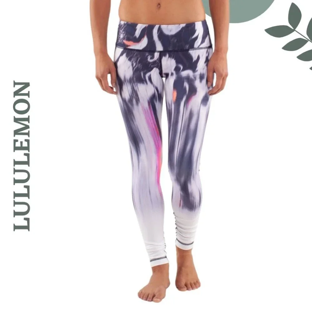 Lululemon Wunder Under Pant | Engineered Mirage Deep Indigo | Size 10 - Picture 1 of 7